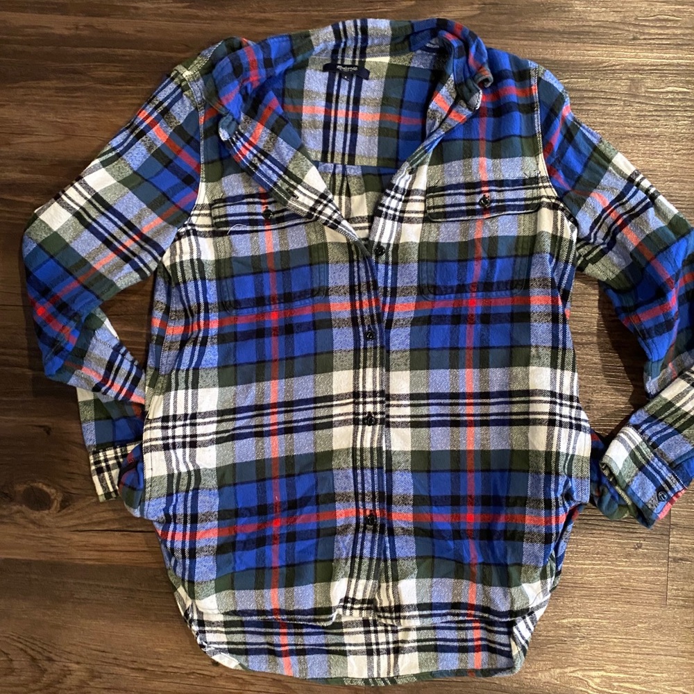 Madewell flannel size small